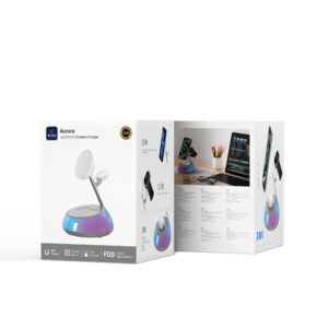 Wiwu Aurora Qi2 3 in 1 Wireless charger Wi W036