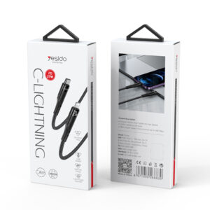Yesido Ca 115 27 W Type C To Lightning Data Cable
