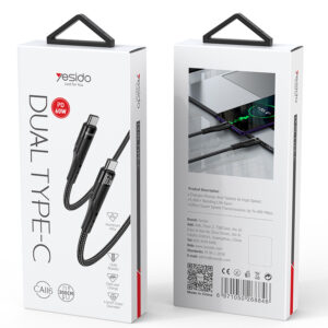 Yesido Ca 116 60 W Type C To Type C Data Cable