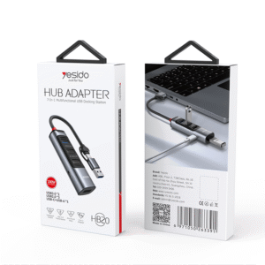 Yesido Hb 20 7 in 1 Multifunctional Usb  Docking Station