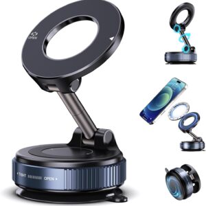 K07 Vacuum Magnetic Car Phone Holder For i Phone 12 13 14 15 16 series