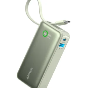 Anker Nano Power Bank (30W, Built-In USB-C Cable)